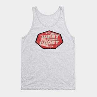 California West Coast Surf distressed Tank Top